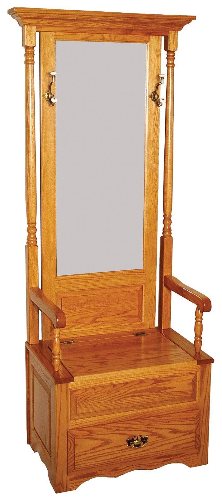 Wayside Custom Furniture Hall Seats FS1042 Deluxe Hall Seat with